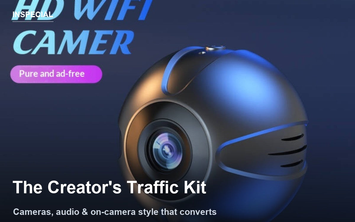 Hero for Traffic Influencer Gear Guide: Cameras, Audio & On-Camera Style That Converts