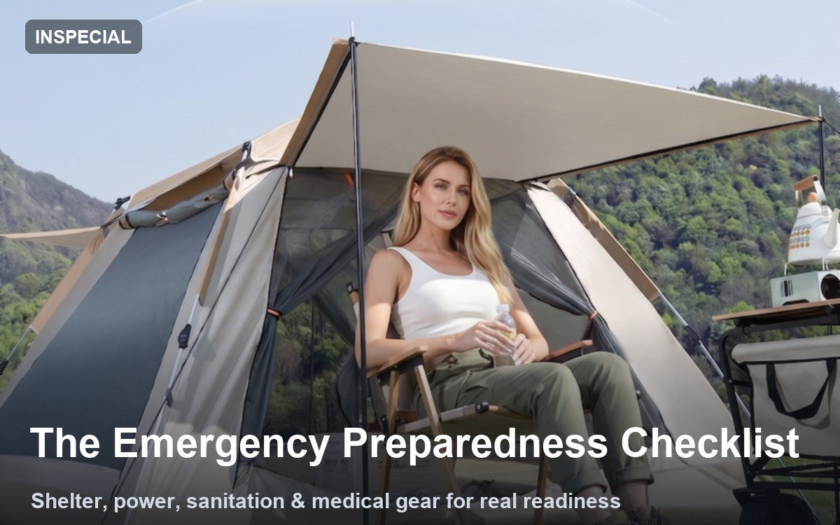 Hero for Emergency Preparedness Checklist: Shelter, Power, Sanitation & Medical Gear for Real Readiness