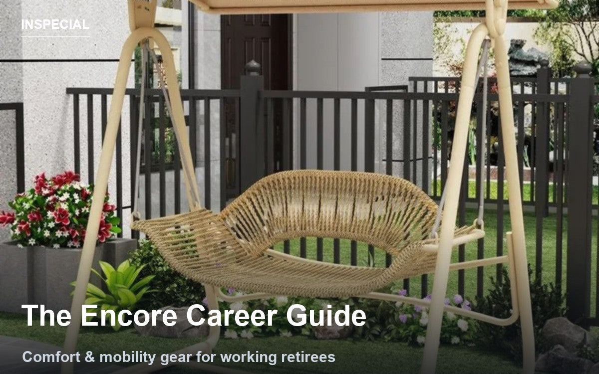 Hero for The Encore Career Guide: Comfort & Mobility Gear for Retirees Who Keep Working