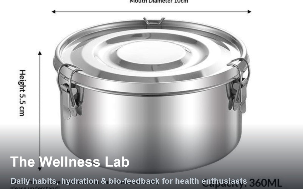 Hero for The Wellness Lab: Daily Habits, Hydration & Bio-Feedback for Health Enthusiasts