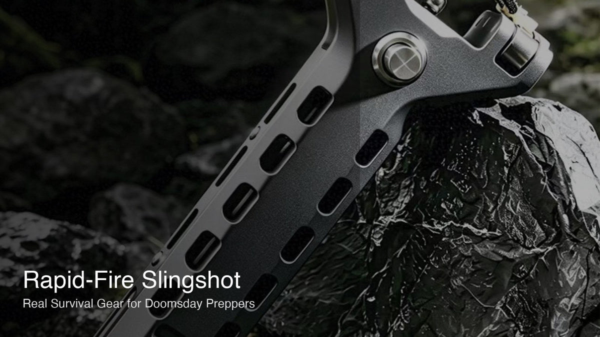 Doomsday Prepper's Toolkit: Why a Rapid-Fire Slingshot Belongs in Your Survival Arsenal