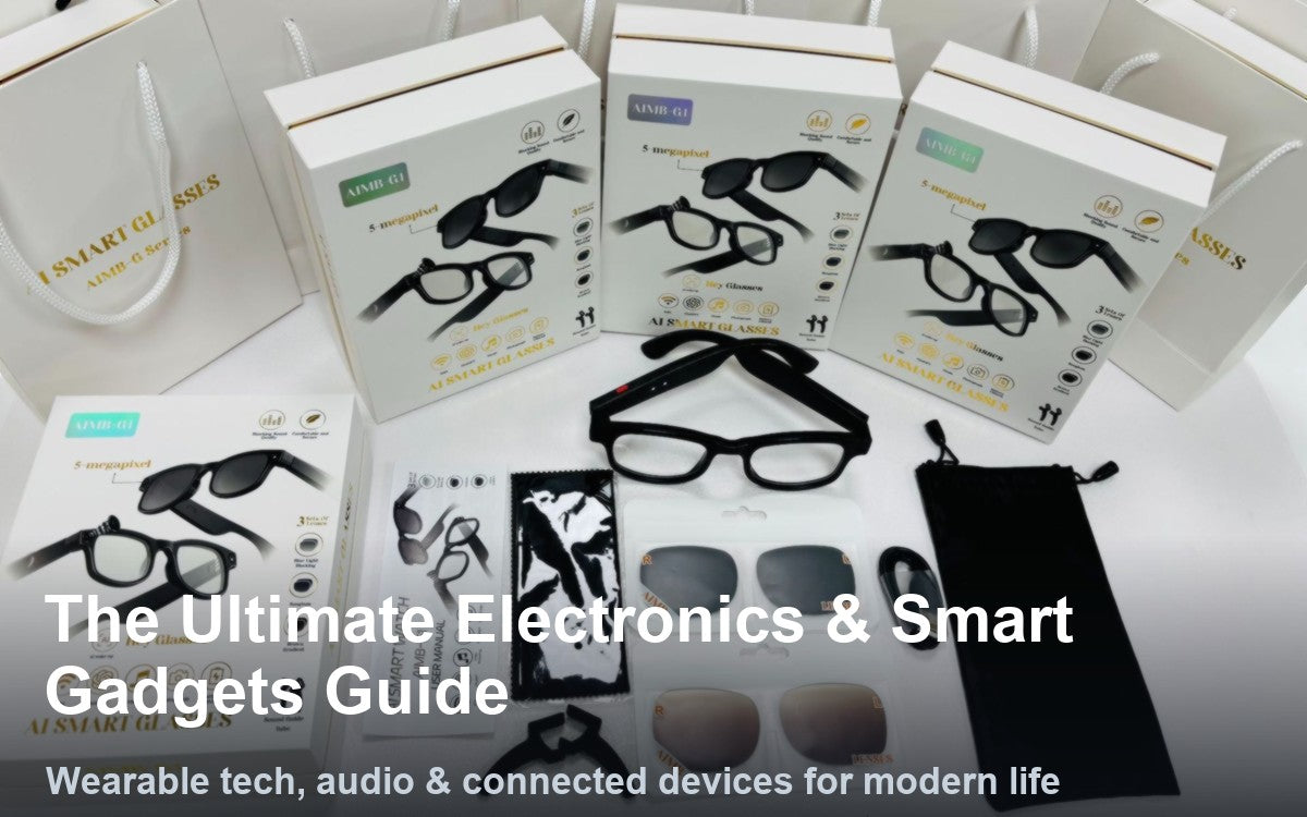 Hero image for The Ultimate Electronics & Smart Gadgets Guide: Wearable Tech, Audio & Connected Devices