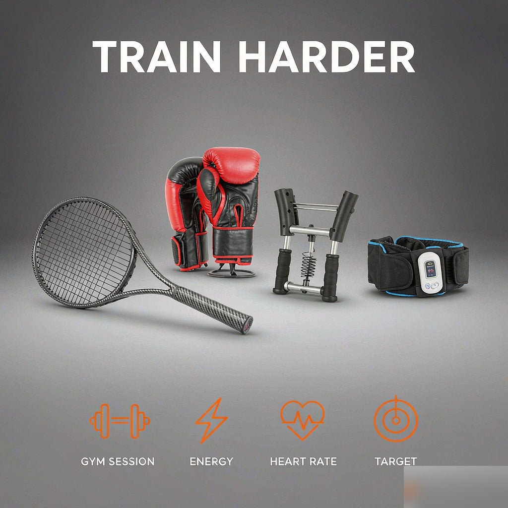 Sports enthusiasts – Train Harder collection cover