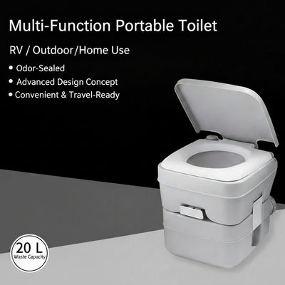 Portable Camping Toilet with Carry Bag