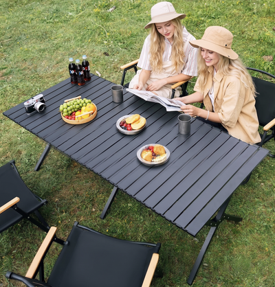 Outdoor Folding Table, Roll-up Table, Portable Tables And Chairs (O...