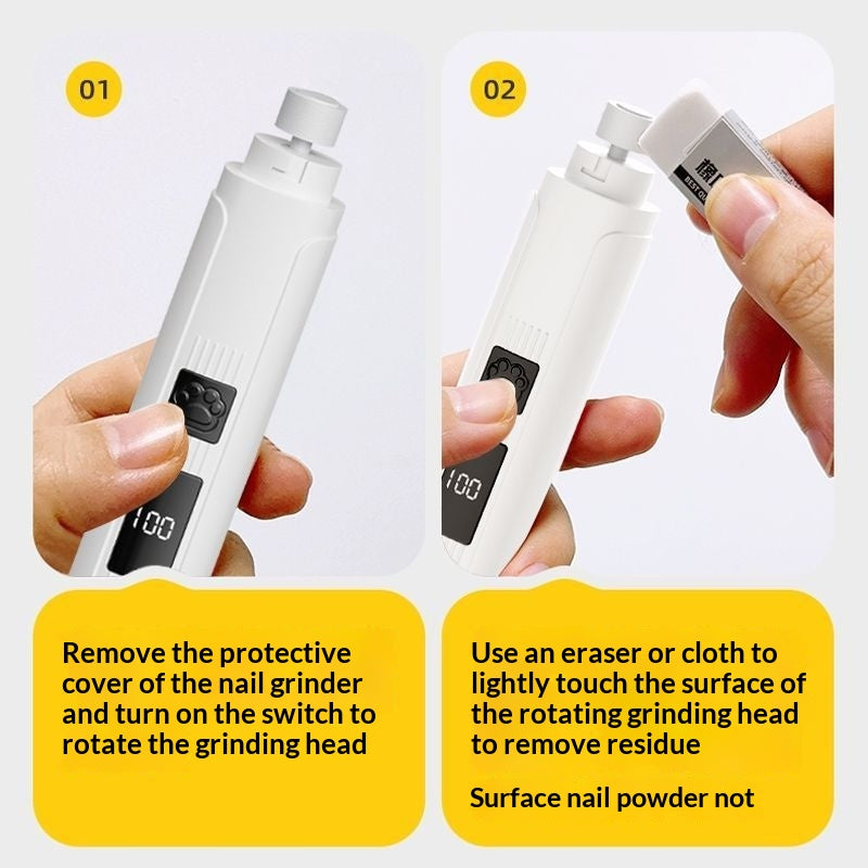 Electric Nail Trimmer For Pet Cats