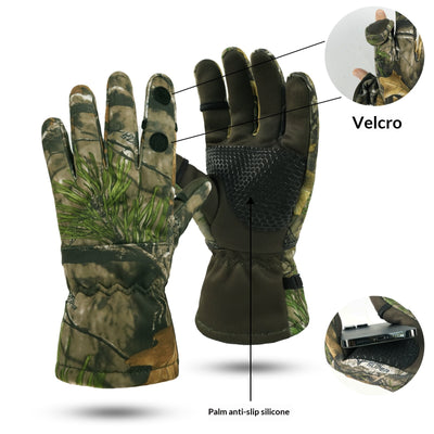 Outdoor Bionic Hunting Camouflage Gloves (Outdoor)
