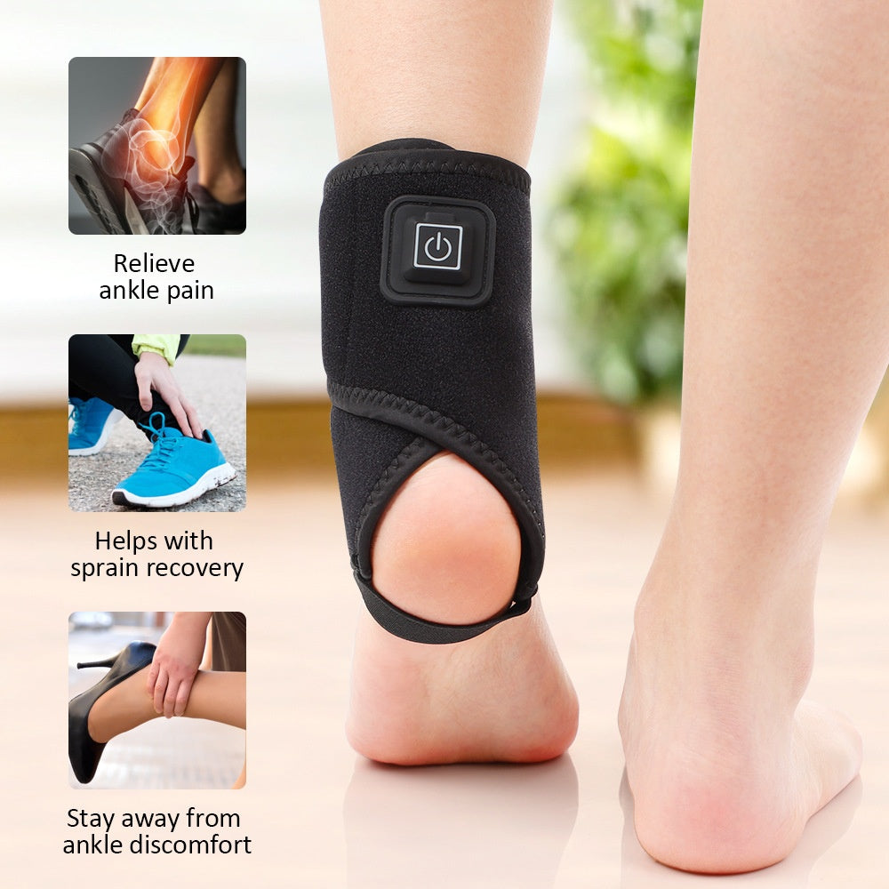 Electrically Heated Foot And Ankle Warmer
