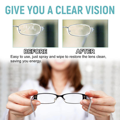 Jakehoe Eye Lens Cleaning Spray A Gentle, Non-irritating, Anti-fog Cleaning Solution For Eyeglasses