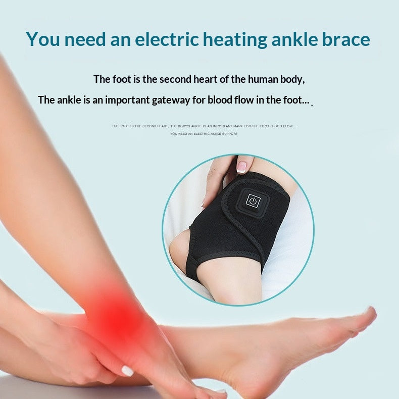 Electrically Heated Foot And Ankle Warmer