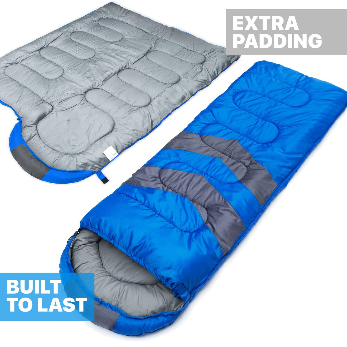 Creative Portable Outdoor Envelope-style Hooded Sleeping Bag (Outdoor)