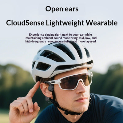 True Bone-conduction Bluetooth Headphones