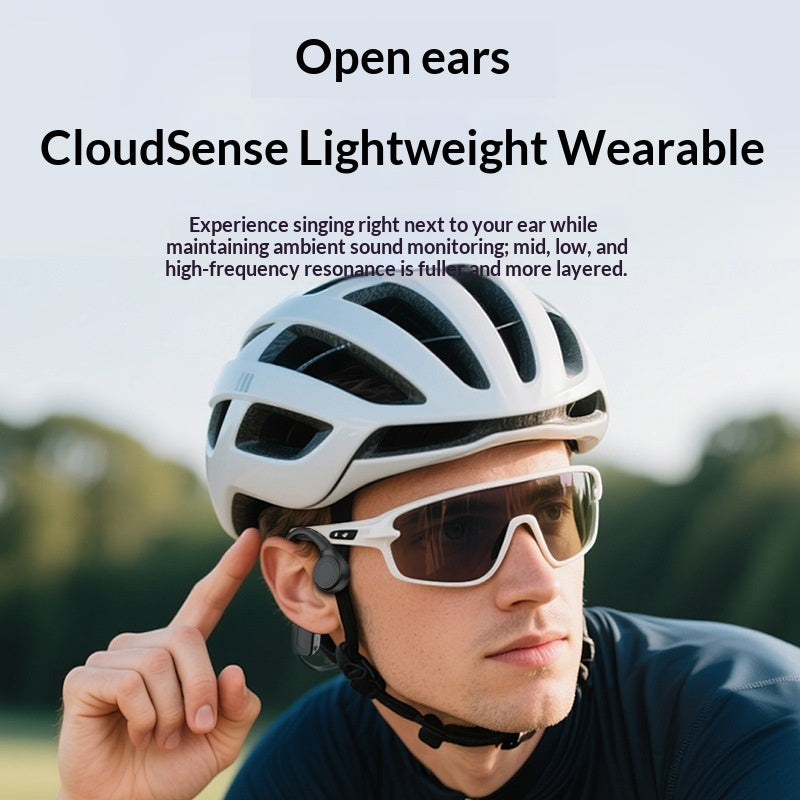 True Bone-conduction Bluetooth Headphones