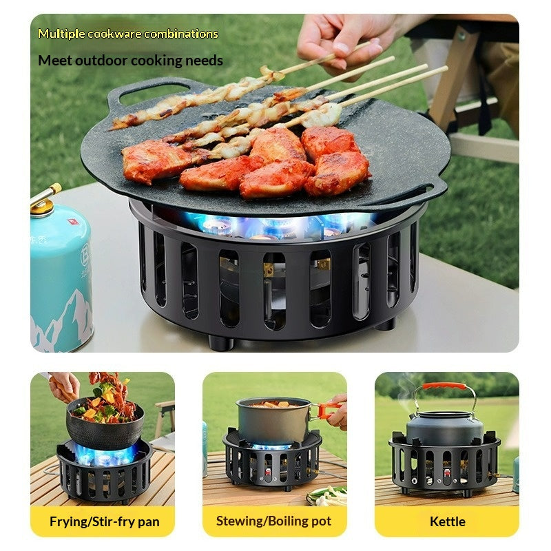Portable Cassette Stove – All-in-One Outdoor Camping Gas Burner