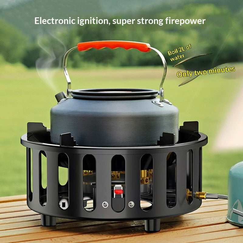 Portable Cassette Stove – All-in-One Outdoor Camping Gas Burner